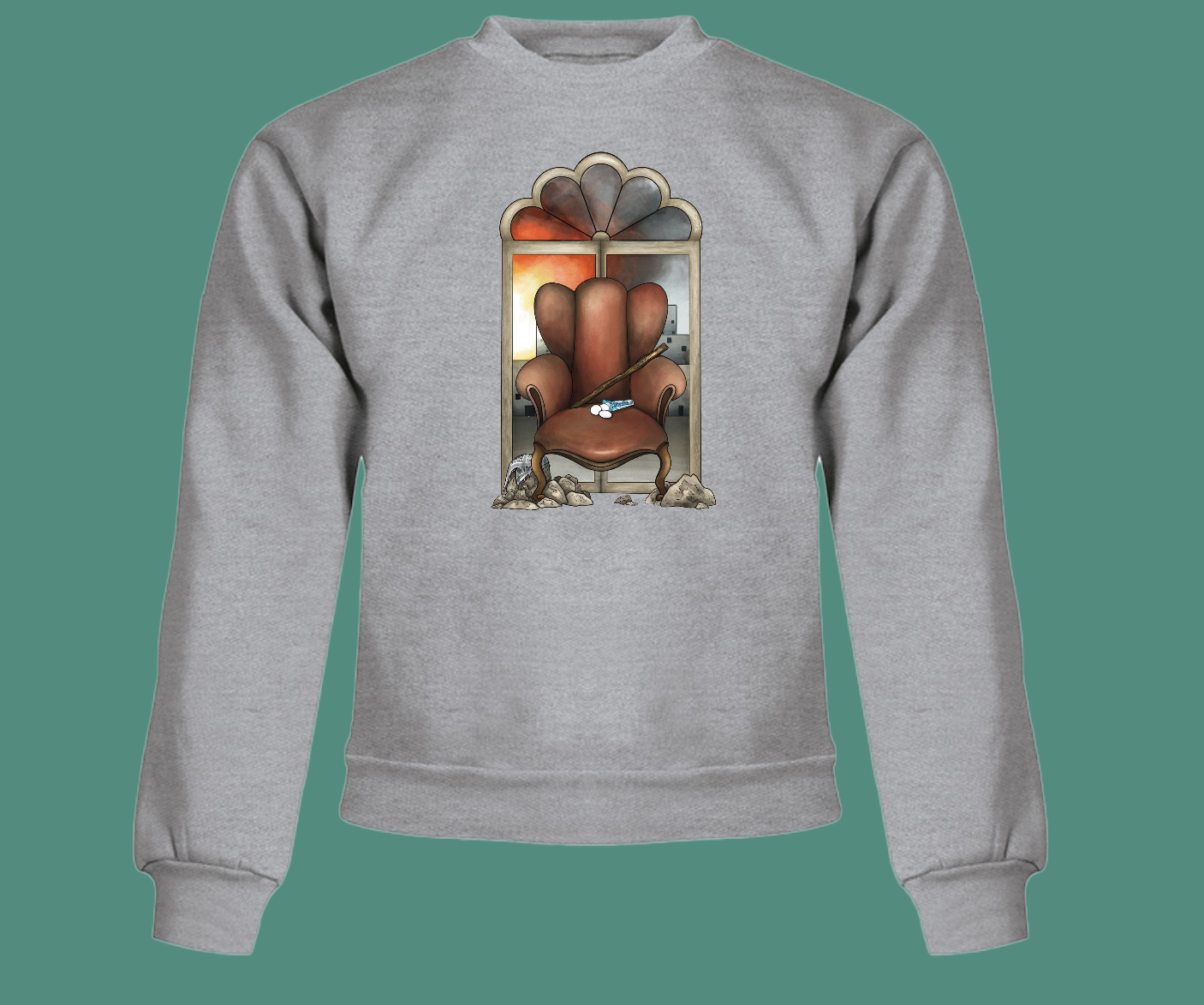 Felpa girocollo della Resistenza