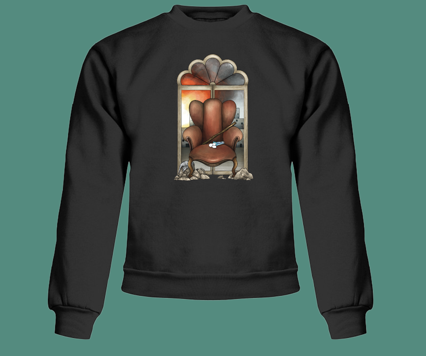 Felpa girocollo della Resistenza